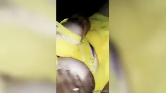 Husband Squeezing Wife Tits Hard Making Her Moan In Bedroom