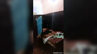GF Getting Filmed Fully Nude By Boyfriend In Bedroom