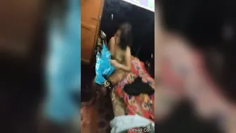 GF Getting Filmed Fully Nude By Boyfriend In Bedroom