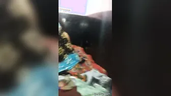GF Getting Filmed Fully Nude By Boyfriend In Bedroom
