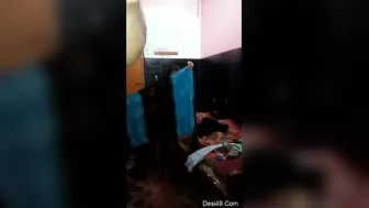 GF Getting Filmed Fully Nude By Boyfriend In Bedroom