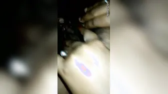 Making My Horny Wife Scream And Cum Hard On The Bed At Night