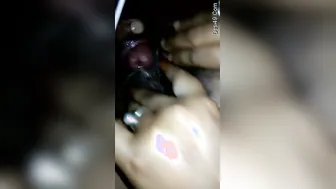 Making My Horny Wife Scream And Cum Hard On The Bed At Night