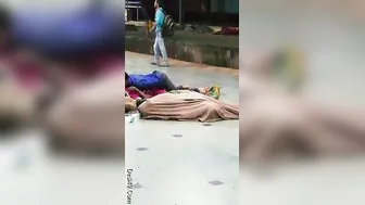 Horny Desi Couple Fucking Right There At The Railway Platform