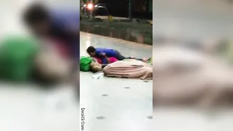 Horny Desi Couple Fucking Right There At The Railway Platform
