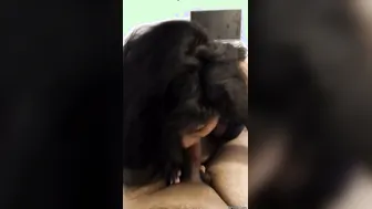 Hot Bhabhi Giving Her Husband A Sloppy Blowjob Before Riding