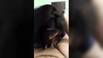 Hot Bhabhi Giving Her Husband A Sloppy Blowjob Before Riding