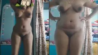 Married Woman Stripping Naked And Spreading Legs For Husband