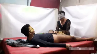 Grabbing Her Tits While Pounding My Horny Desi Wife At Home
