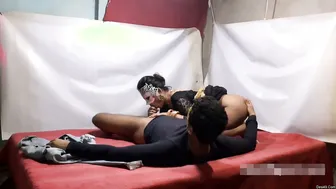 Grabbing Her Tits While Pounding My Horny Desi Wife At Home