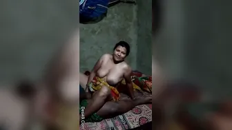 Desi Village Bhabhi Riding Her Man Hard After Midnight Tonight