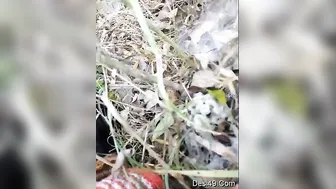 Village GF Spreading Legs For Her Man's Exploring Fingers
