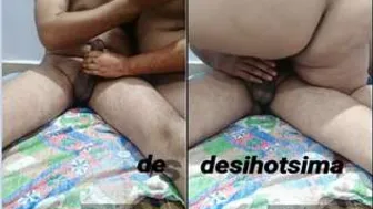 Big Ass Bhabhi Bouncing On His Hard Dick After A Sloppy Blowjob