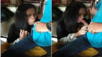 Village Girl Dropping To Her Knees For The Shopkeeper In Back