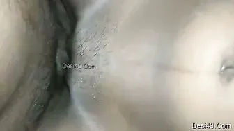 GF Sucking And Fucking Her Man Until He Explodes Inside