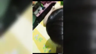 Bhabhi On Her Knees Giving Hubby The Best Head Of His Life Today