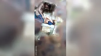 College Babe Fucking Outdoors Letting Boyfriend Cum On Her Tits