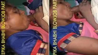 Married Bhabhi On Her Knees Worshipping Her Devar Like A Whore