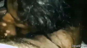 Cute GF Sucking Her Lover Moaning So Loud For Him
