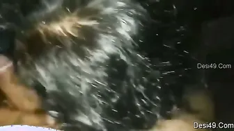 Cute GF Sucking Her Lover Moaning So Loud For Him