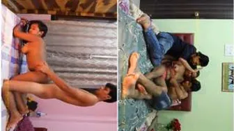 Young Stud Pounding Older Working Woman Hard In Cheap Hotel Room