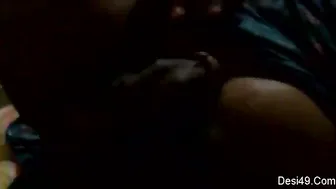 Tamil Lovers Kissing And Fucking Passionately In Their Bedroom