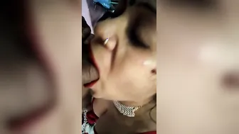 Married Woman Giving Messy Head With Clear Audio Of Her Moaning