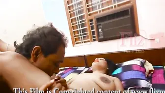 Desi Bhabhi Getting Tits Squeezed While Riding Hubby Until Climax