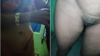 Village Wife Slowly Getting Dressed After Hot Afternoon Session