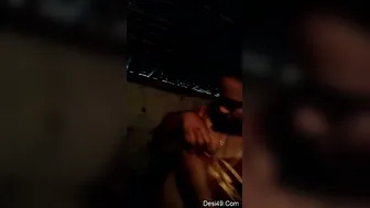 Horny Bhabhi Stripping Naked For His Younger Brother At Home