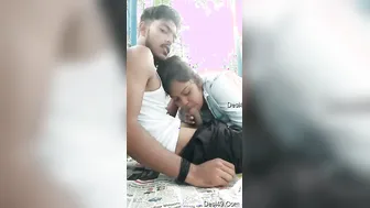 College Girl On Her Knees Servicing Her Boyfriend Eagerly