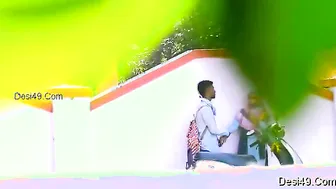 College Girl Getting Naughty Outdoors With Her Boyfriend Today