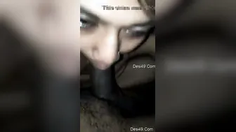 Sexy Married Bhabhi On Her Knees Giving Amazing Head To Hubby