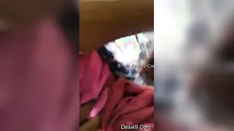 Desi Bhabhi Sneaking Around With Her Lover In The Village Field