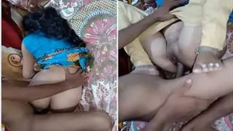 Married Bhabhi Sucking Dick Before Getting Railed By Her Husband
