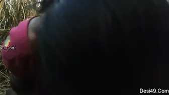 Bhabhi Sucking Stranger Outdoors Then Riding Him In Public Spot