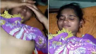 Pretty Village GF Moaning While Lover Pounds Her Hard