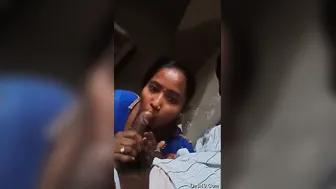 Married Village Woman Giving Her Man A Proper Morning Blowjob