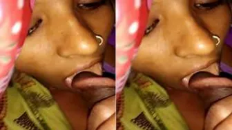 Village Babe Secretly Sucking Off Her Boyfriend At Empty House