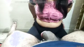 Married Bhabhi On Her Knees Sucking Hubby Cock Like A Slut