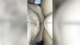Cheating Wife Riding Her Secret Lover While Hubby Is Away