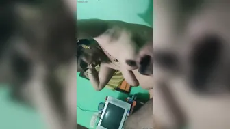 Telugu Wife Stroking And Jerking Hubby Off Until He Cums Hard