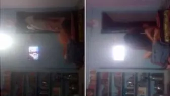 Telugu Couple Getting Intimate And Fucking In Bedroom After Work