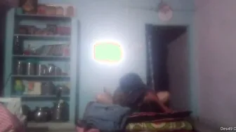 Telugu Couple Getting Intimate And Fucking In Bedroom After Work
