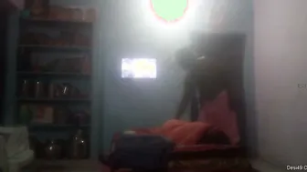 Telugu Couple Getting Intimate And Fucking In Bedroom After Work