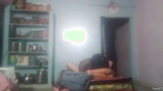 Telugu Couple Getting Intimate And Fucking In Bedroom After Work