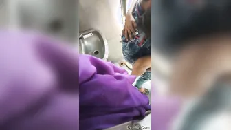 Train Toilet Sex Secretly Filmed While Couple Fucks During Journey