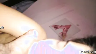 His GF Sucking His Dick Deep In Private Bedroom Session