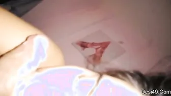 His GF Sucking His Dick Deep In Private Bedroom Session