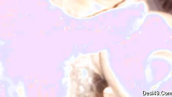 His GF Sucking His Dick Deep In Private Bedroom Session